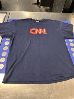Mens L CNN News Network TV T Shirt   Vintage