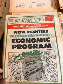 Vintage Bilalian news Papers