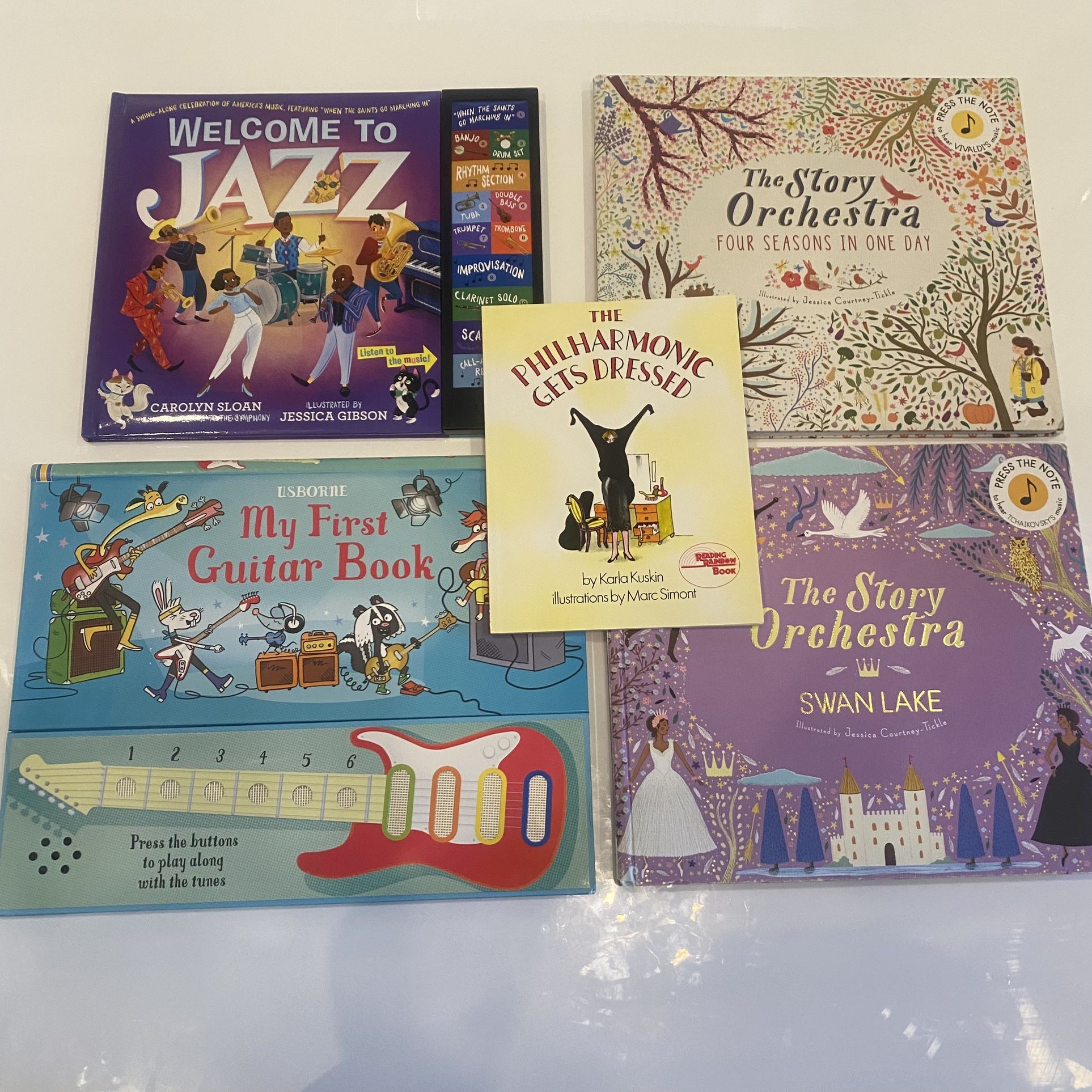 Bundle Bundle of 5 Interactive Music-Themed Books