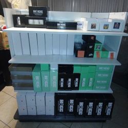 Rolling 4-sided Gondola Style Store Front Display 