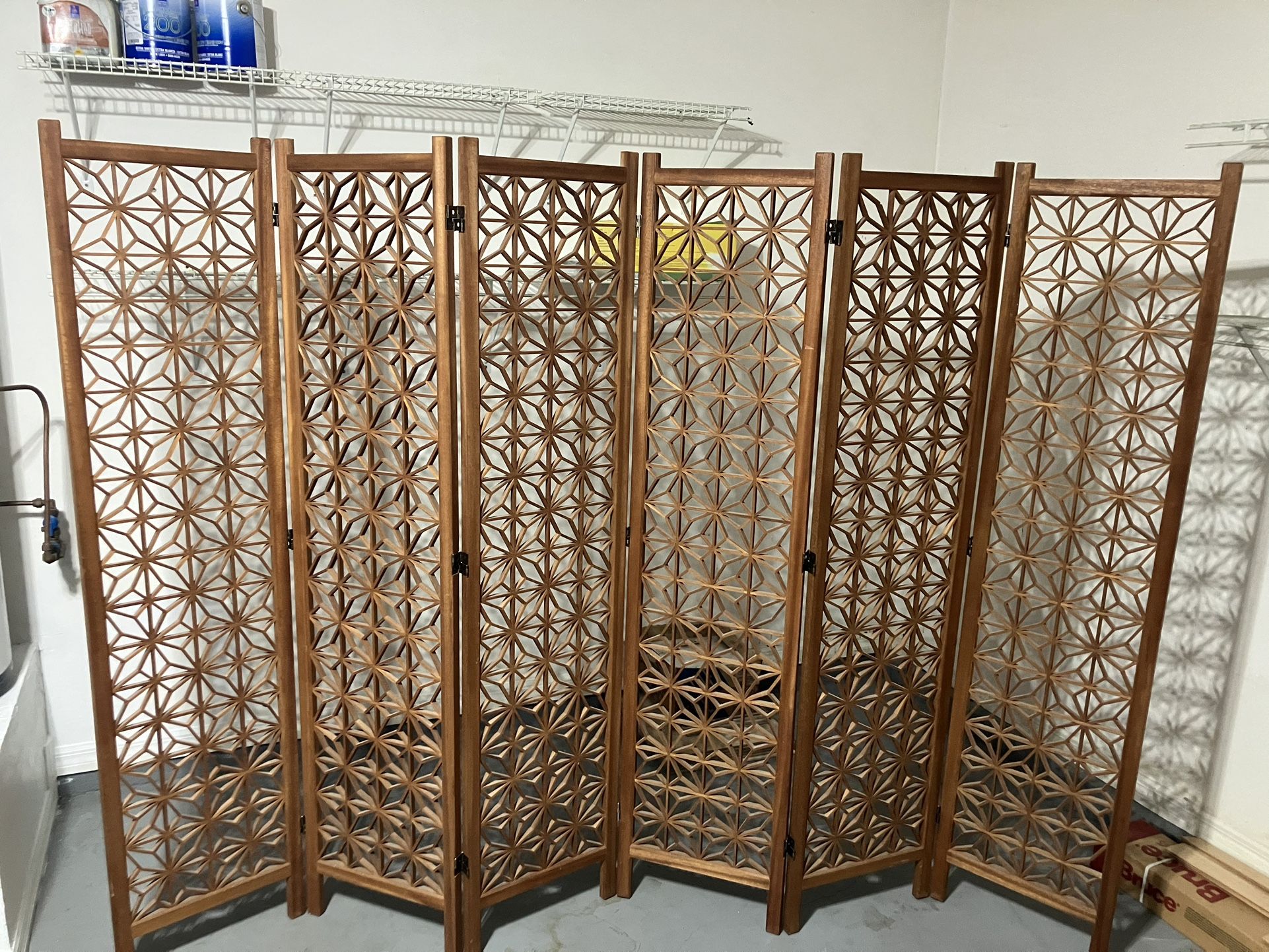 Antique Wooden Divider
