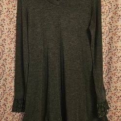Tunic Top With Lace 