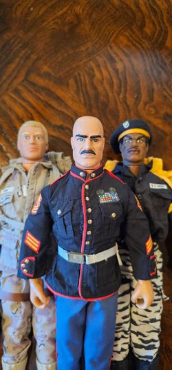 Gi Joe 🇺🇲 Vintage 1992 Hall Of Fame 12" Figures Dolls Gun Ho & Stalker & Duke / Collectible / Collector / Memorabilia / Retro / HTF / Man Cave / Toy