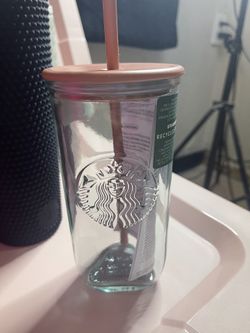 Glass 16oz Starbucks Cup