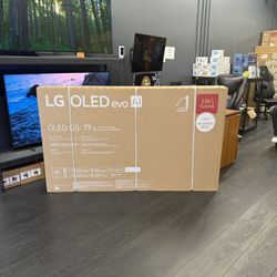 LG OLED G5 77 INCH SMART 4k TVS AI THIN Q BRAND NEW TVS 