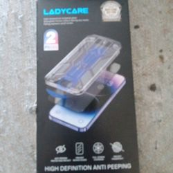 Iphone 16 Pro Max High Definition Anti Peeping Space Capsule Tempered Film