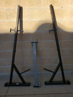 Weight stand for bench