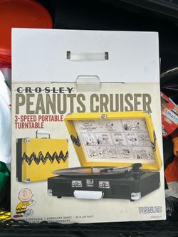 Peanuts record player