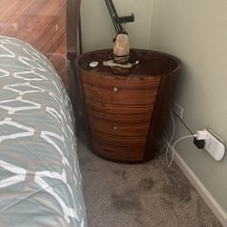 Night Stand - Two Tone Brown set of 2