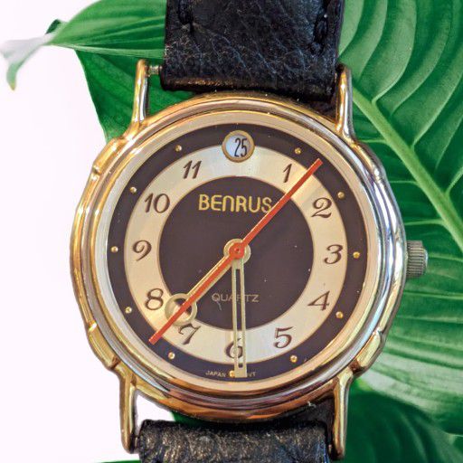 Benrus Datejust John Zaboyan Edition Gent's Quartz Watch 