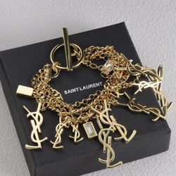 YSL Charm Bracelet 