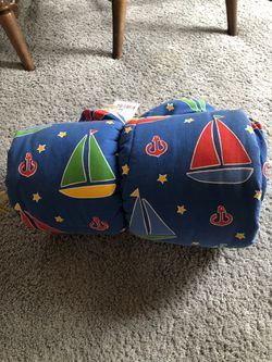 Children’s nautical sleeping bag 30x54