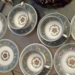 China Cups And Saucers Woodward Made In England 