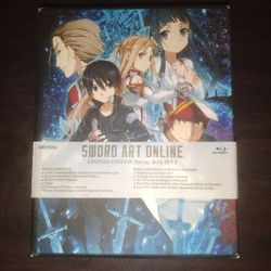 SWORD ART ONLINE LIMITED EDITION BLUE-RAY BOX SET 1(Open To Offers)