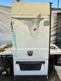 2016 Promaster Left Back Door