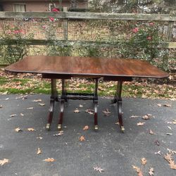 Brandt Mahogany Drop Leaf Table