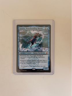 Katara, Waterbending Master (TLE) 93 - magic: the gathering mtg card