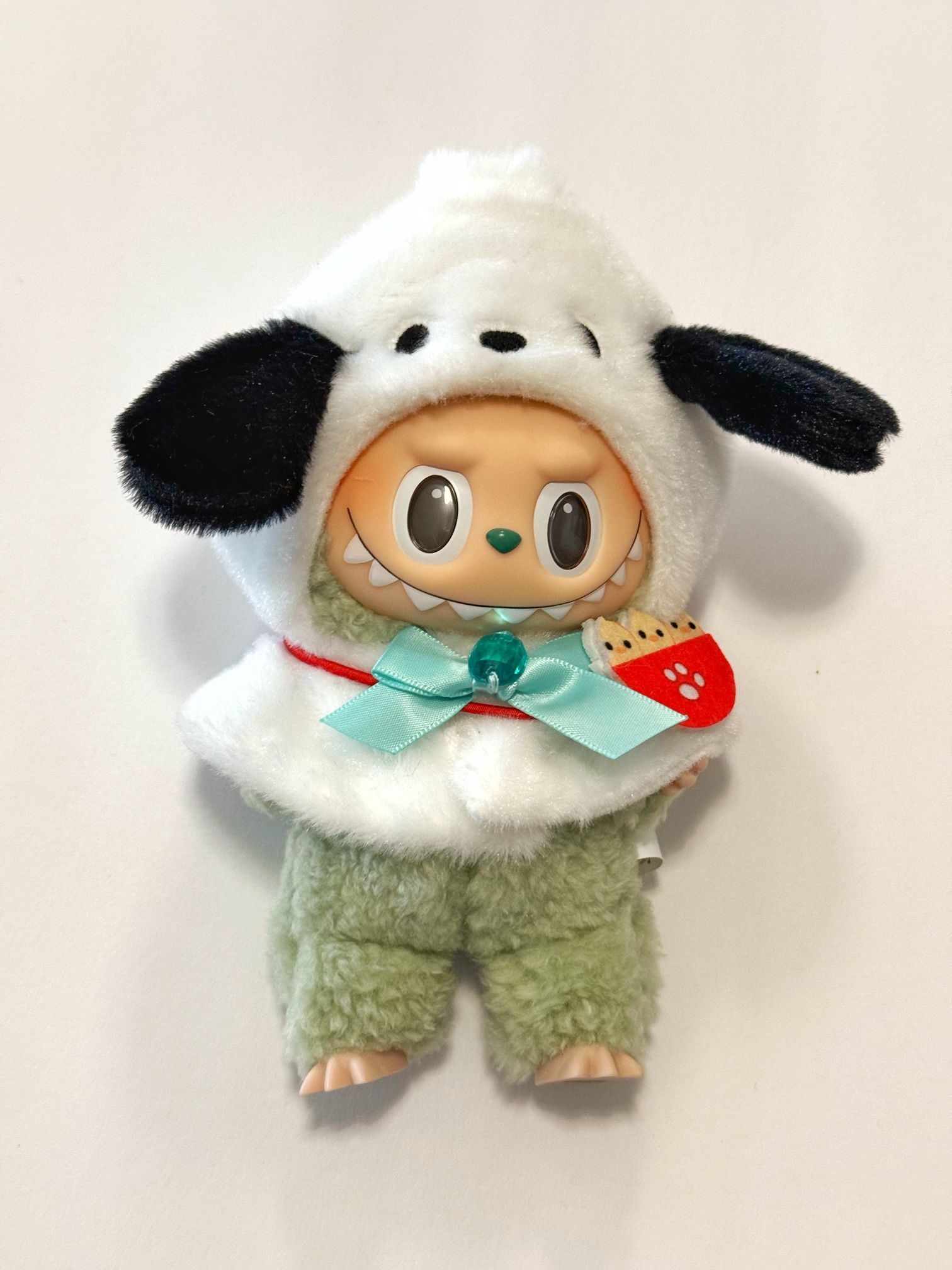 Labubu Clothes Sanrio Pochacco Clothing Outfits for Your Exciting Macaron and Have A Seat Plushies Pendants