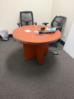 Round Conference Table