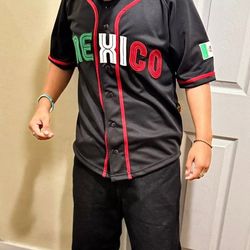 Embroidered Mexico Baseball Jerseys