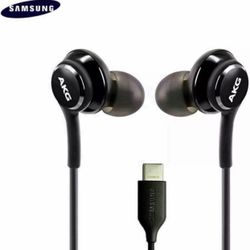 Samsung Galaxy Type-C AKG Headphones Wired Earbuds - USB C - Headset - Earbuds - Earphones For Devices Phones Androids IPhone 15 16 