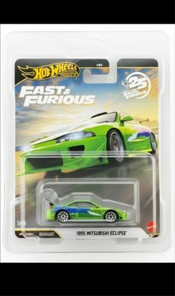 Hot Wheels 1995 Mitsubishi Eclipse Fast & Furious CHASE
