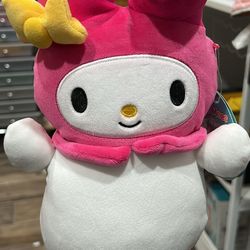 Hugmees My Melody Hello Kitty And Friends Plush