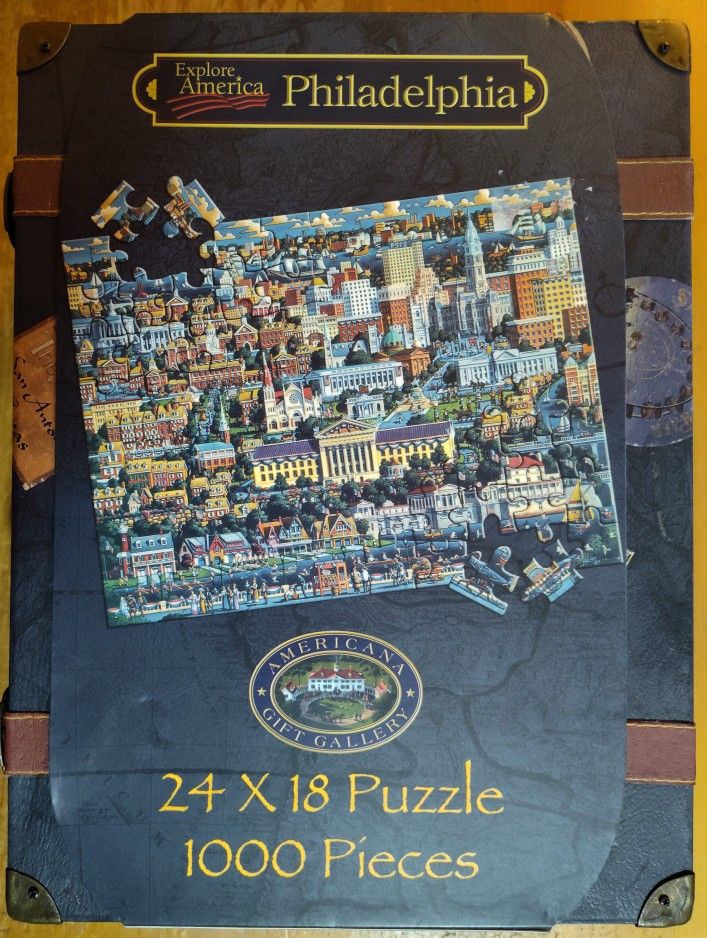Philadelphia Jigsaw Puzzle from Dowdle - NEW & SEALED