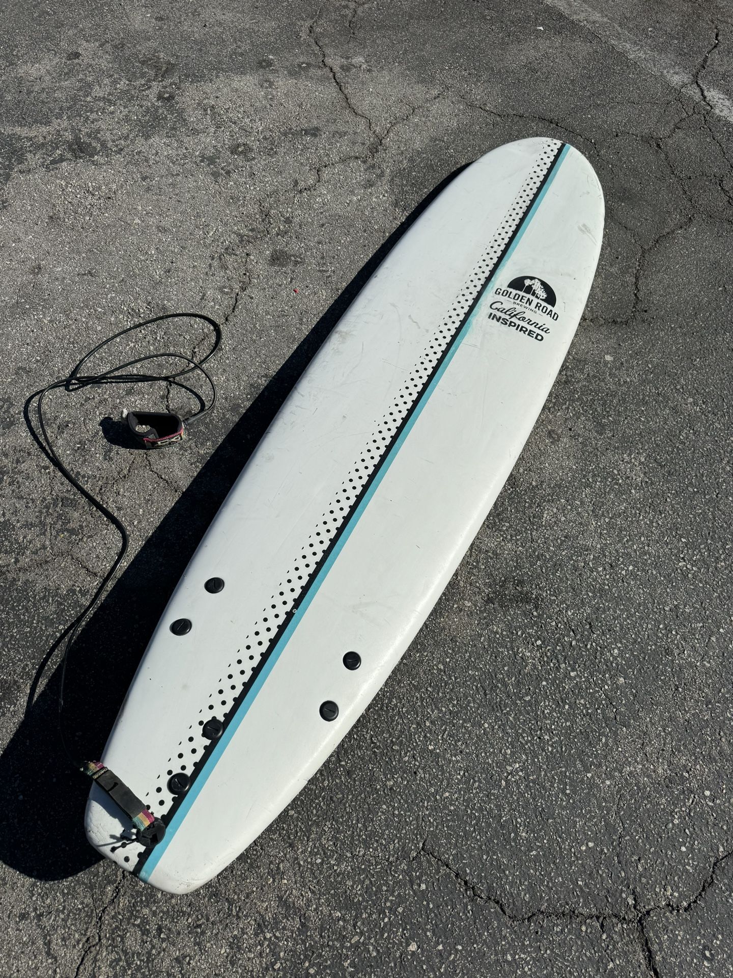 7 Foot Golden Road Wavestorm Surfboard