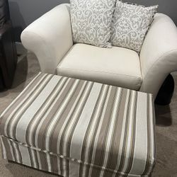 Oversized chair And Ottoman