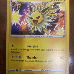 Pokemon Jolteon SWSH094 Battle Styles Black Star Promo Holo NM/M ⚡️