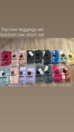 Lululemon sets