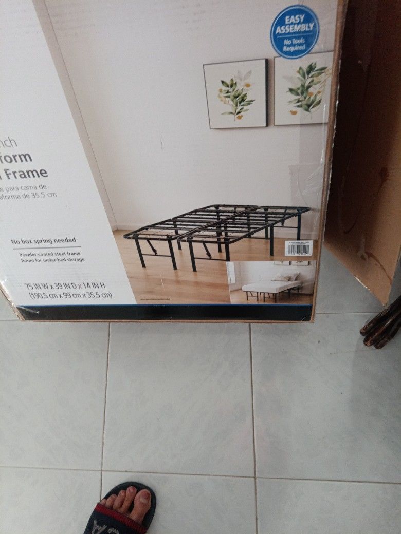 King Size Platform Bed