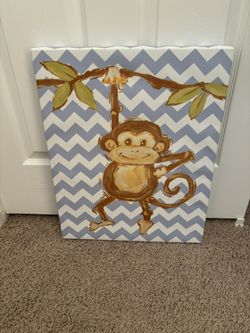 Monkey Wall Art For Kids