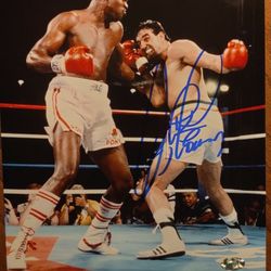 Gerry Cooney Signed/Autographed Boxing 8x10 Photo - w/COA - w/Larry Holmes