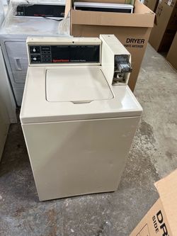 Speed queen, almond washer