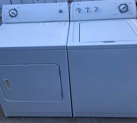 Washer and gas dryer
