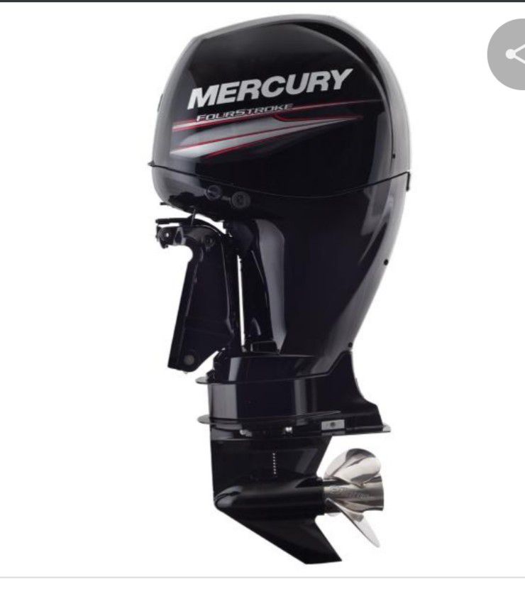 Photo Mercury 115hp 4 stroke outboard motor