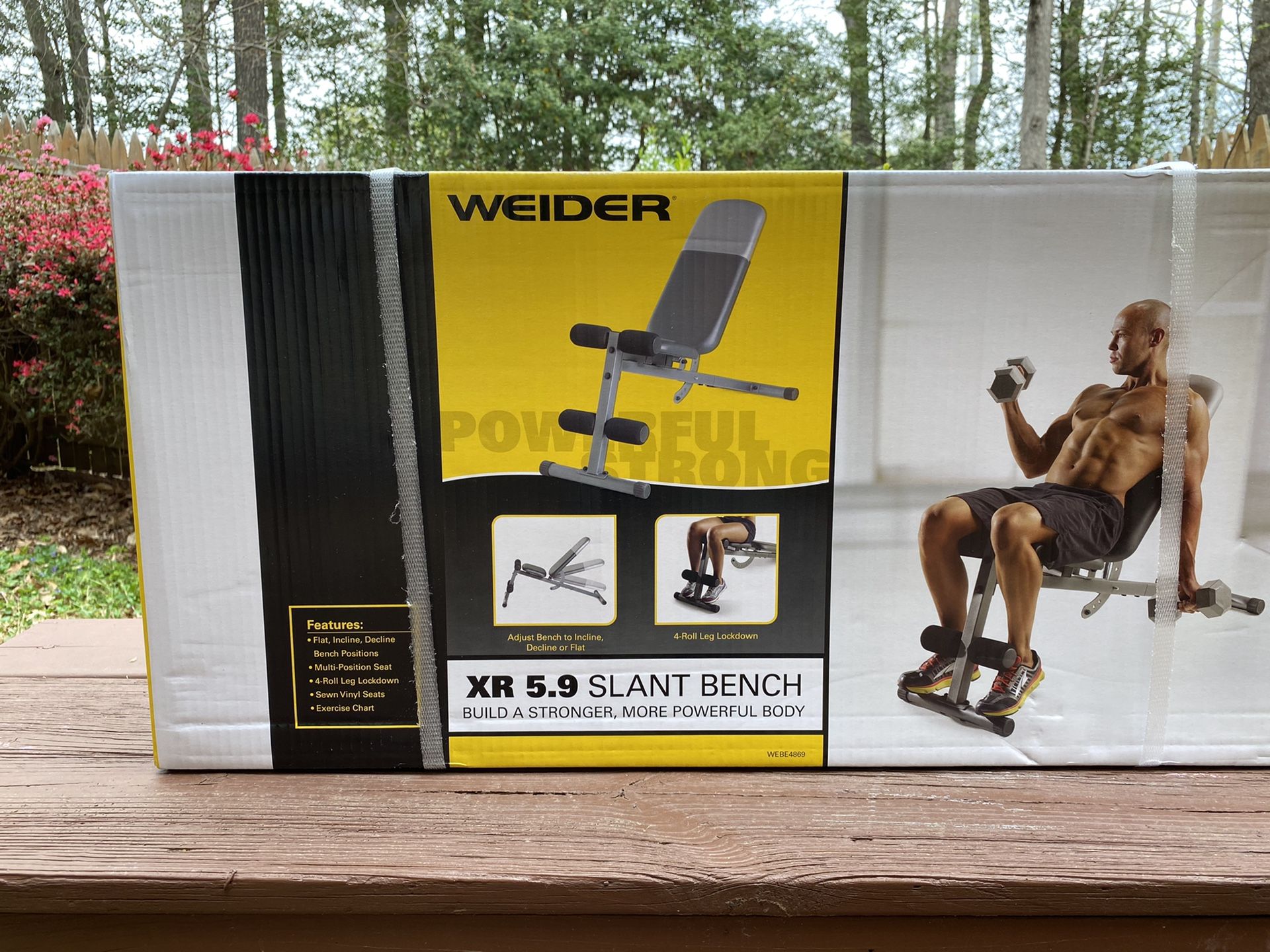 Weider XR 5.9 Slant Bench for Dumbbells compare with Bowflex