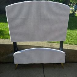 Twin Headboard and Footboard Bed