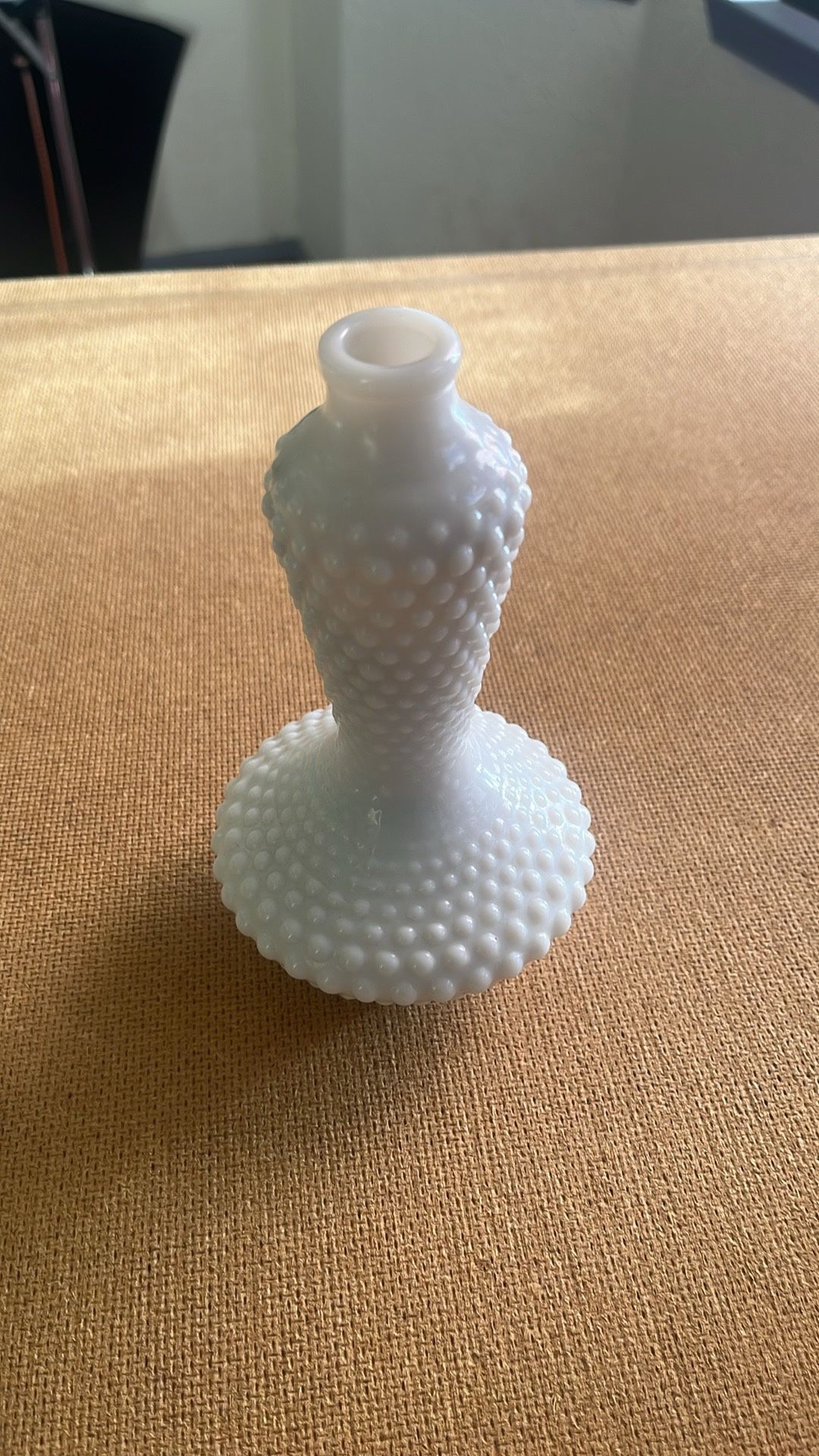Vintage Milk-Glass Vase