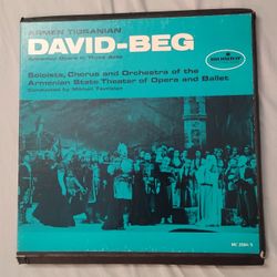 Armenian Armenia Mikhail Tavrizian – David-Beg - Armenian Opera In Three Acts LP's Records Vinyl 