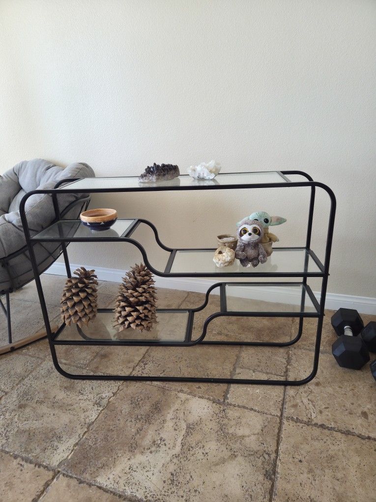 Glass and Metal Shelf, Urban Outfitter