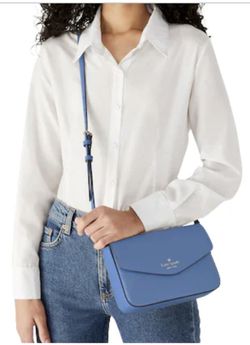 Kate Spade New York NWT Envelope Leather Crossbody Bag