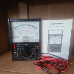 Vintage  Micronta  Multtester For Electrician Collection 