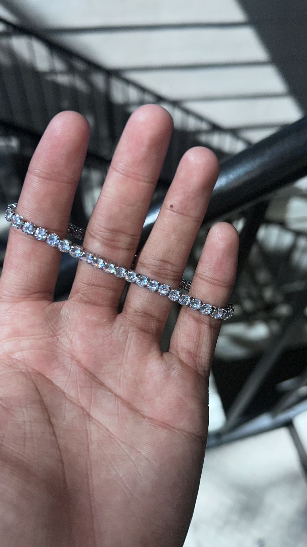 Moissanite Tennis Bracelet