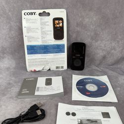 COBY Snapp Digital Camcorder CAM3005 w Cable Manual CD Powers On UNTESTED