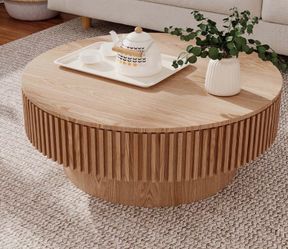 Round coffee table