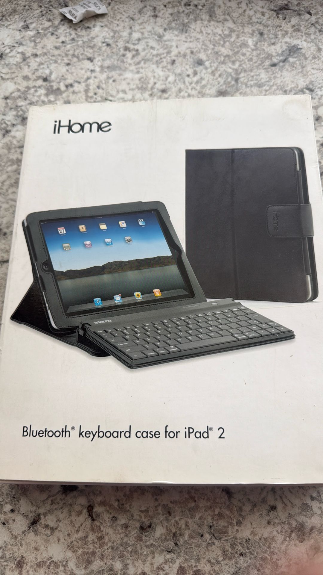IHome Bluetooth Keyboard Case For ipad 2