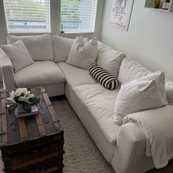 White couch
